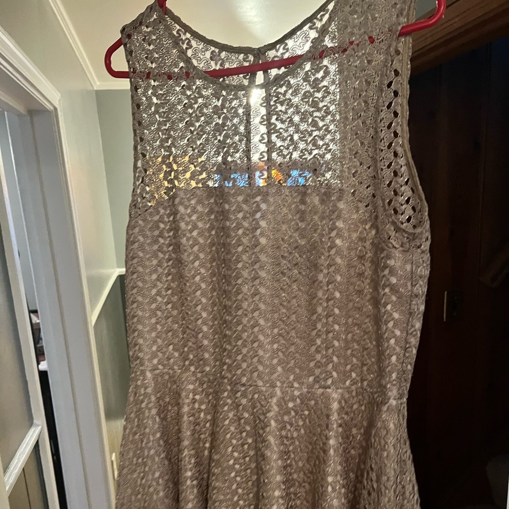 Beautiful Tan/Gold Dress